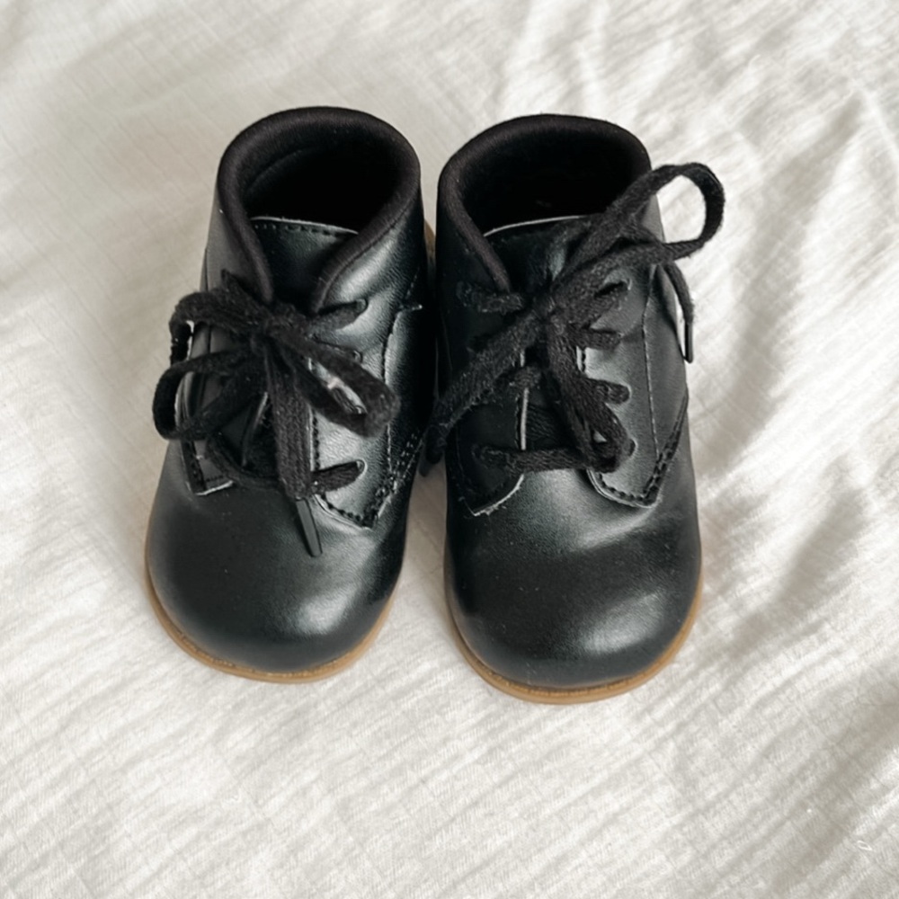 Baby Boy Dress Shoes | Teeny Toes | Size 4W (Baby)